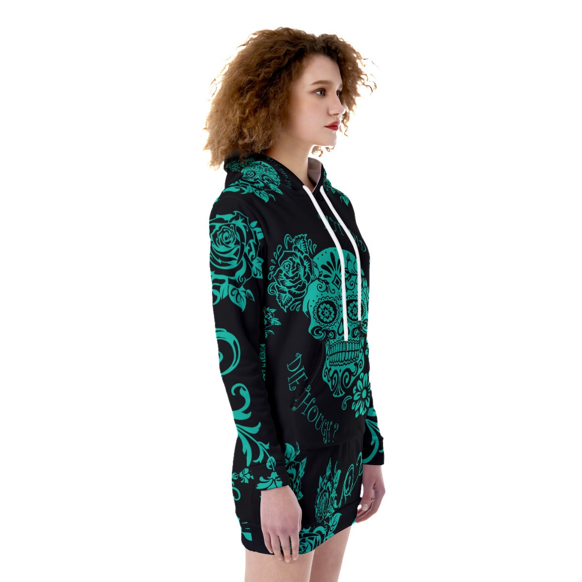 But did you die though - Women's Heavy Fleece Long Hoodie