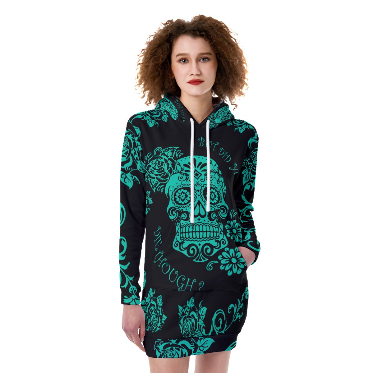 But did you die though - Women's Heavy Fleece Long Hoodie
