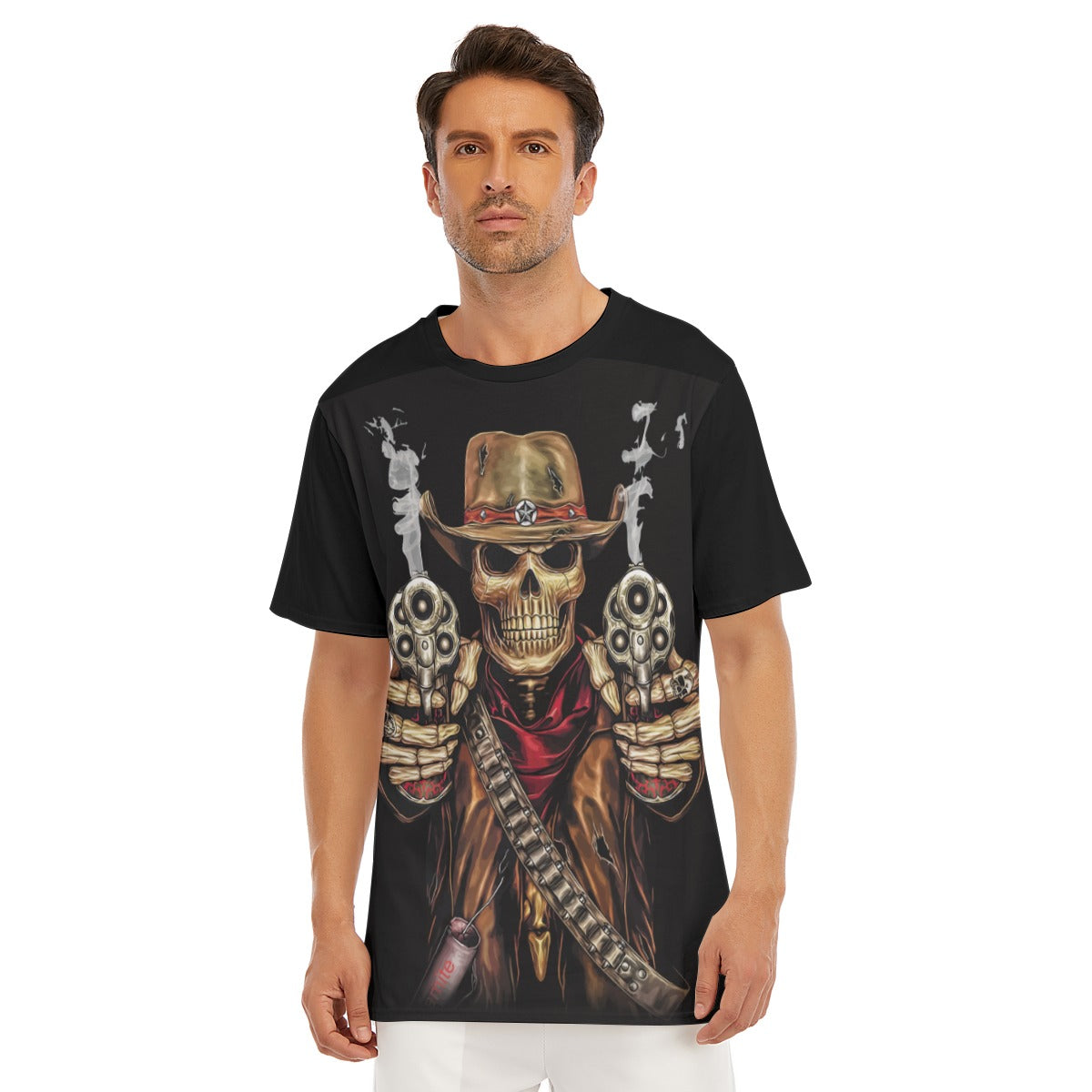 Gothic Grim reaper Men's O-Neck T-Shirt | Cotton