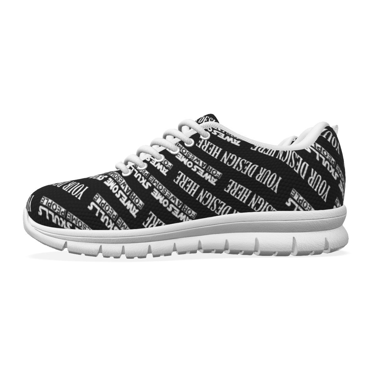 Custom Print on demand POD Women's Sports Shoes