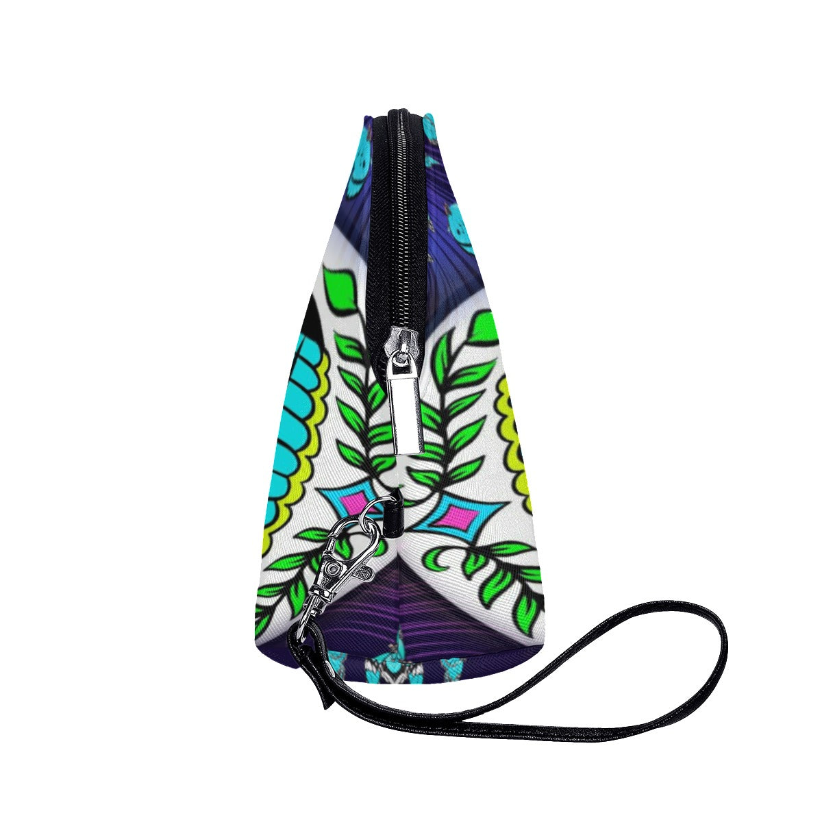 Sugar skull Day of the dead Curved Cosmetic Bags