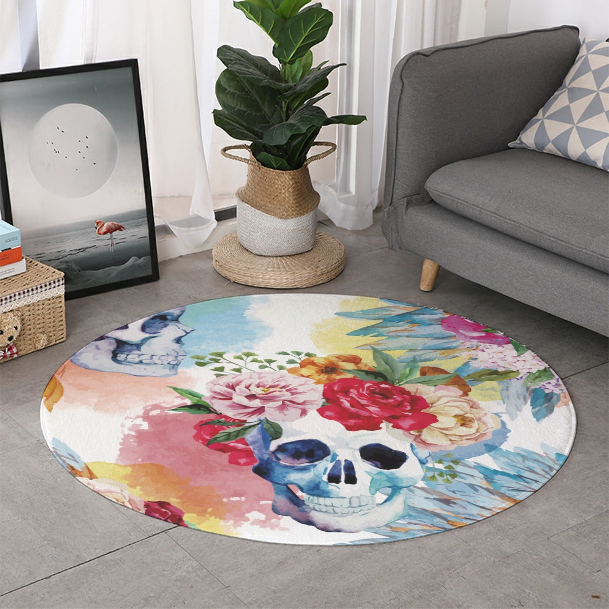 All-Over Print Thicken foldable door mat