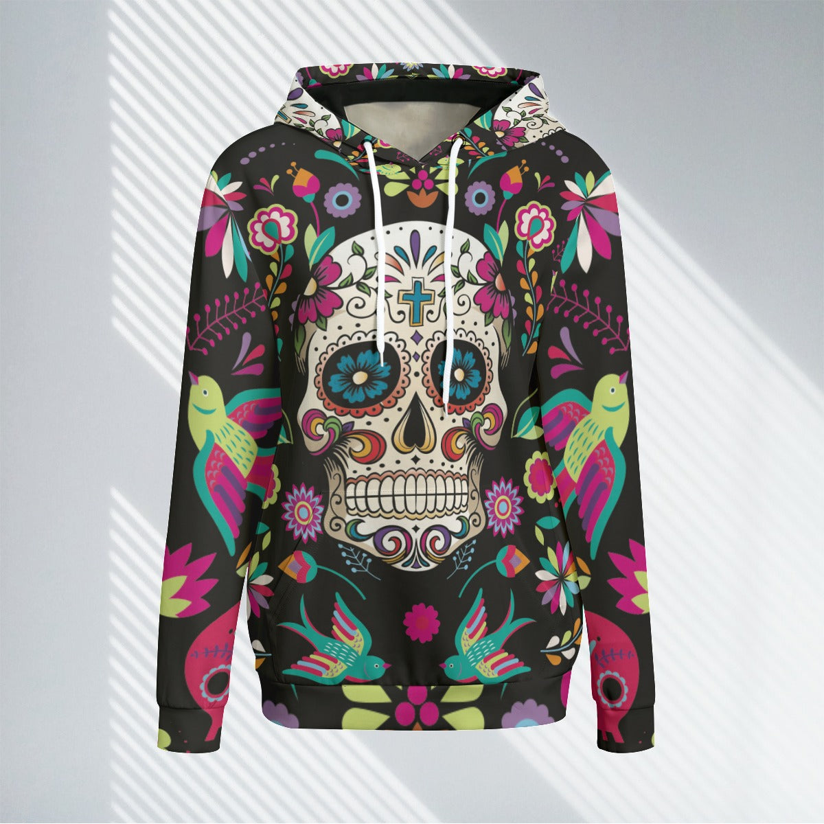 Sugar skull Day of the dead Women's Pullover Hoodie | Interlock