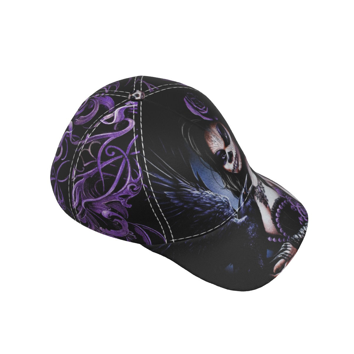 All-Over Print Peaked Cap