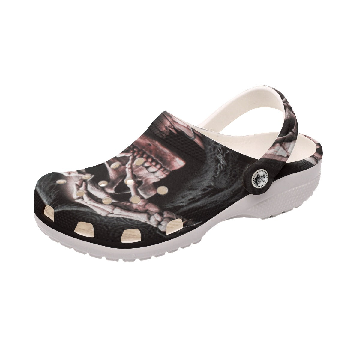 Grim reaper heart All-Over Print Women's Classic Clogs