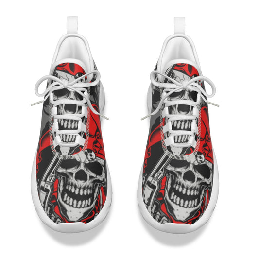 Gothic skull men's shoes