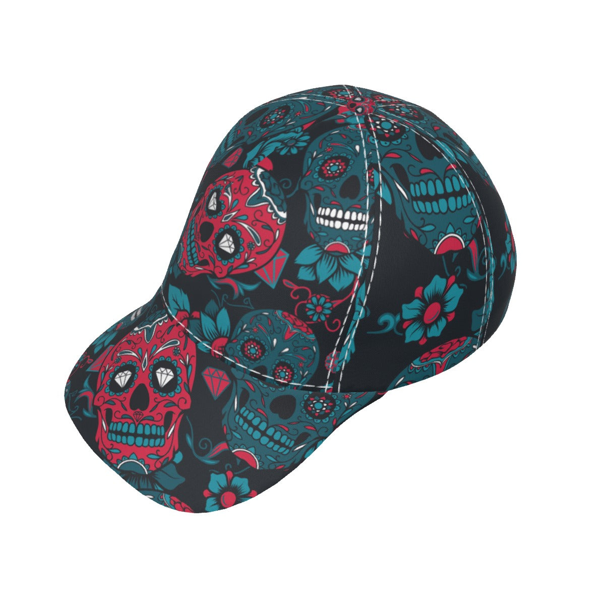 All-Over Print Peaked Cap