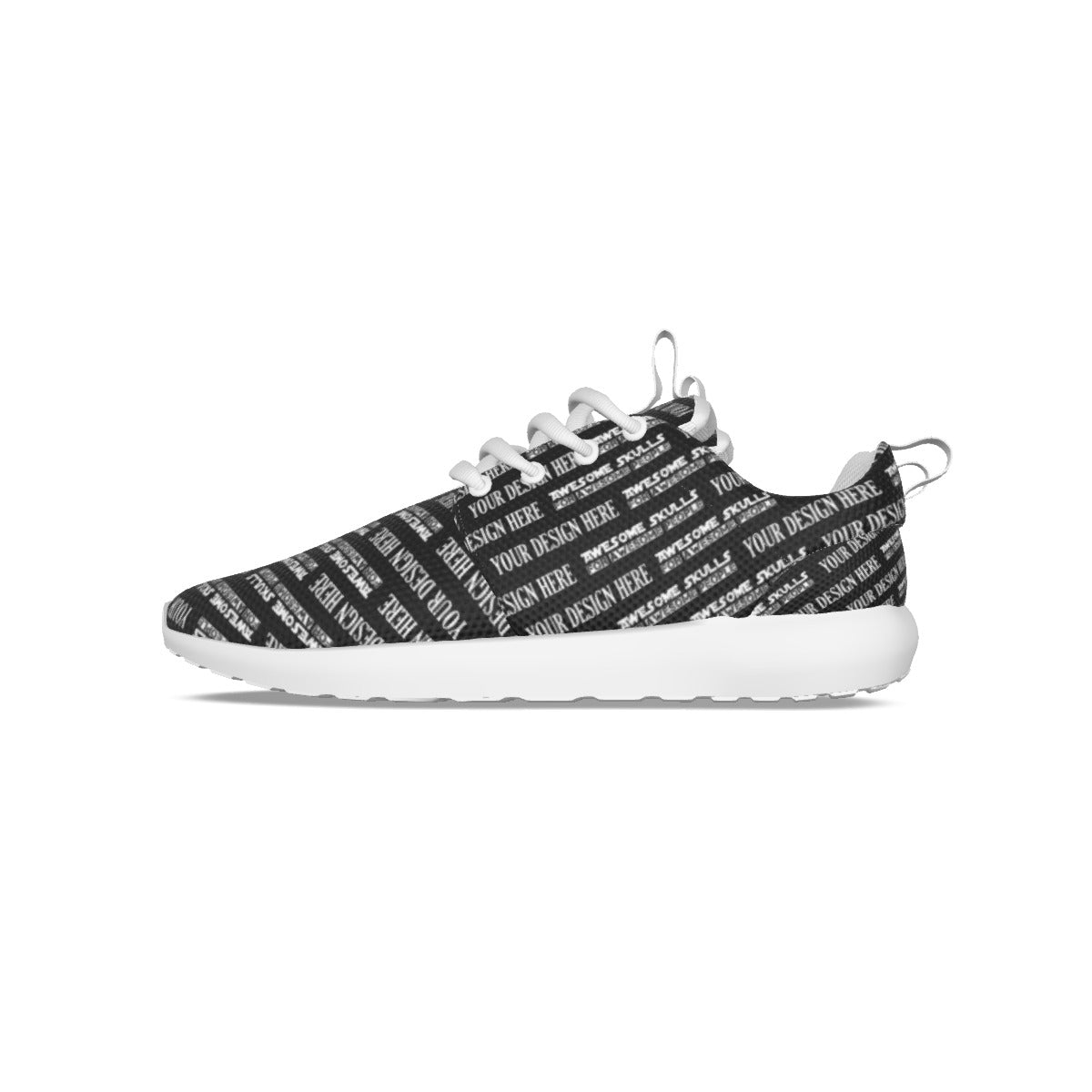 Custom Print on demand POD Women's Light Woven Running Shoes