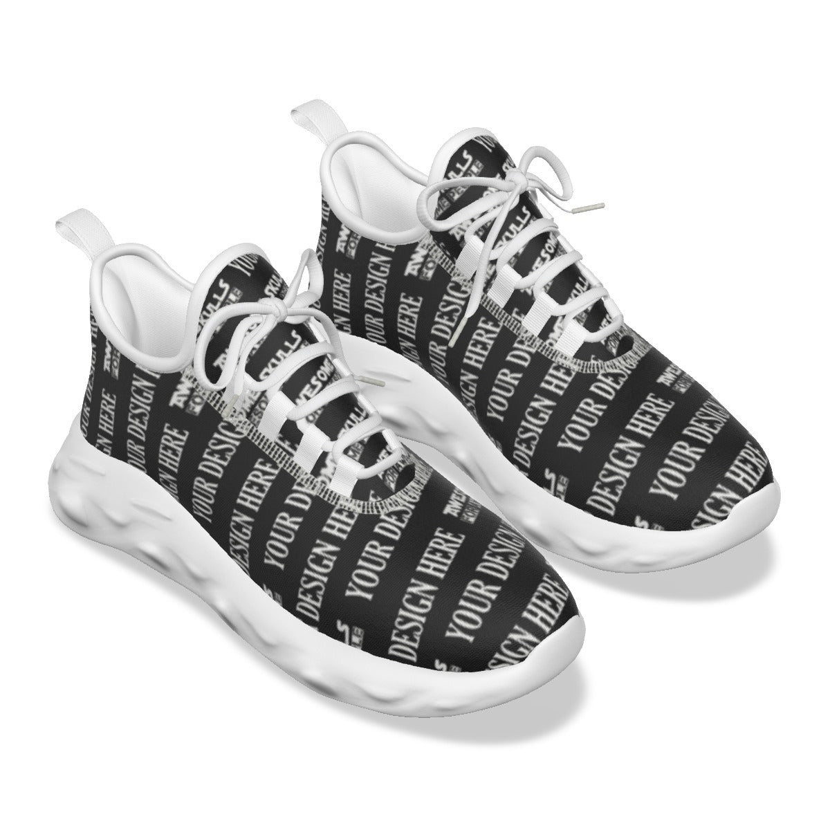 Custom Print on Demand POD Women's Light Sports Shoes