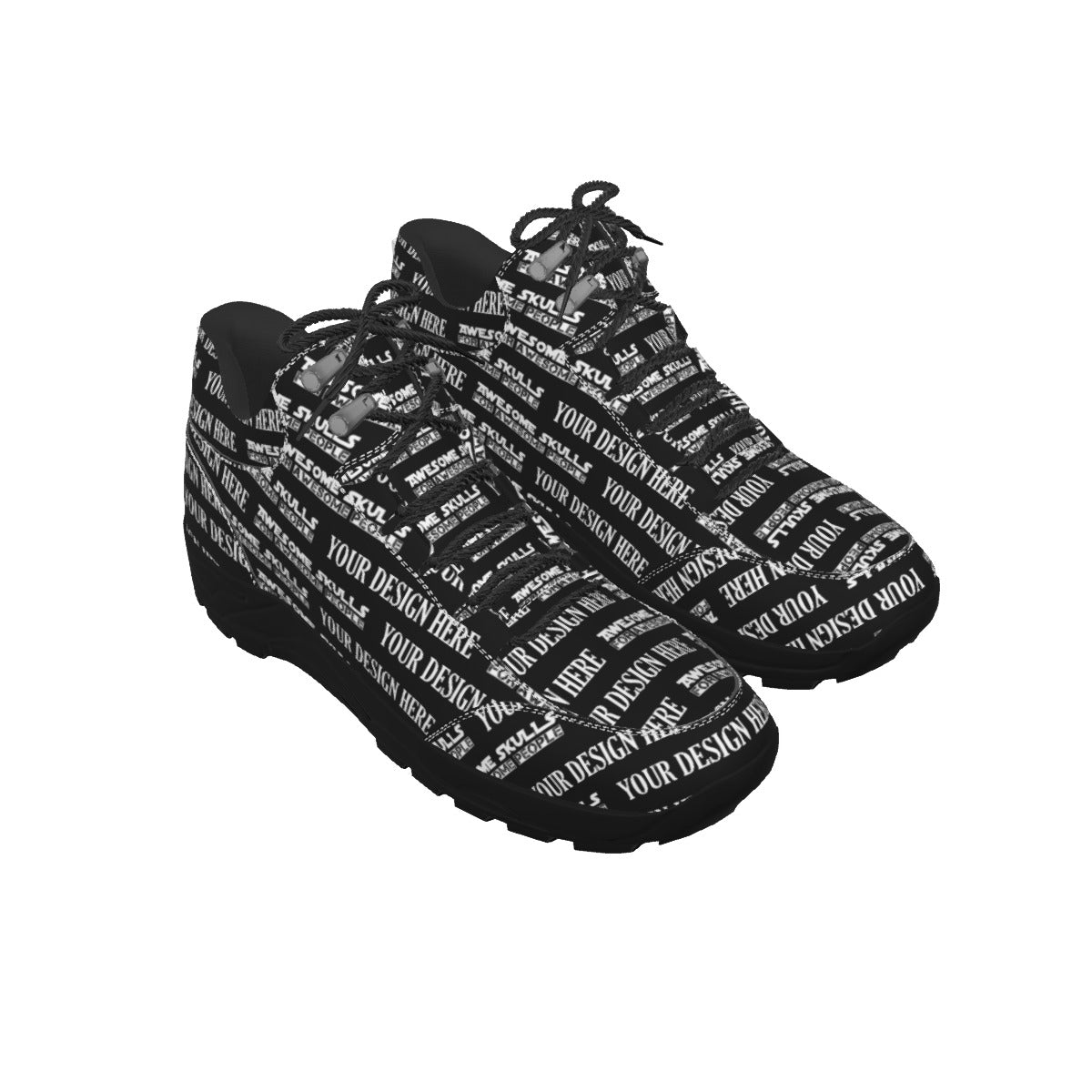 Custom Print on Demand POD Women's Hiking Shoes