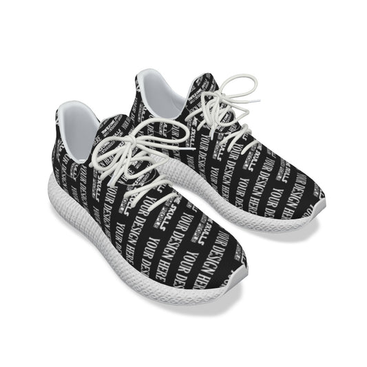 Custom Print on Demand POD Women's Flying Woven Sports Shoes