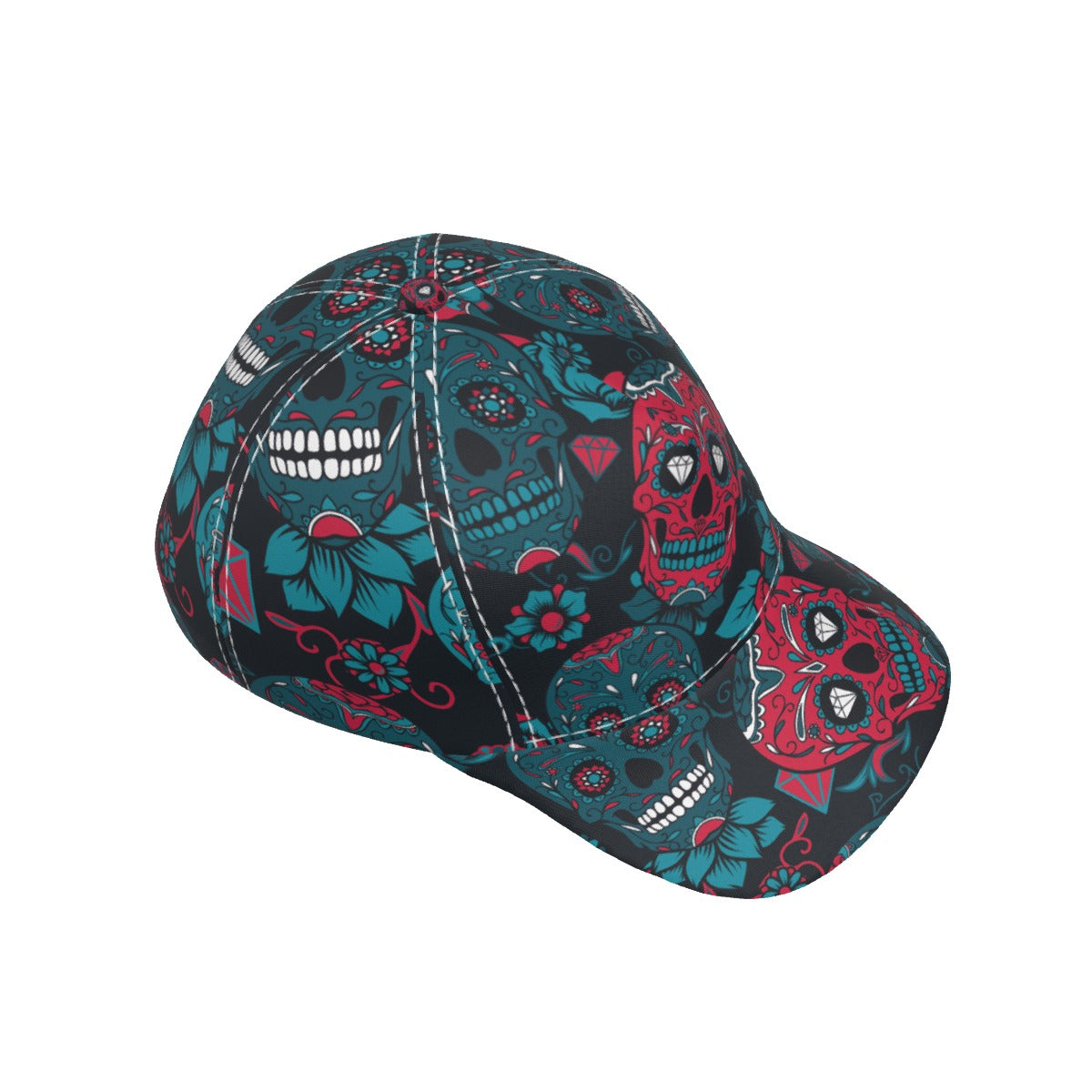 All-Over Print Peaked Cap