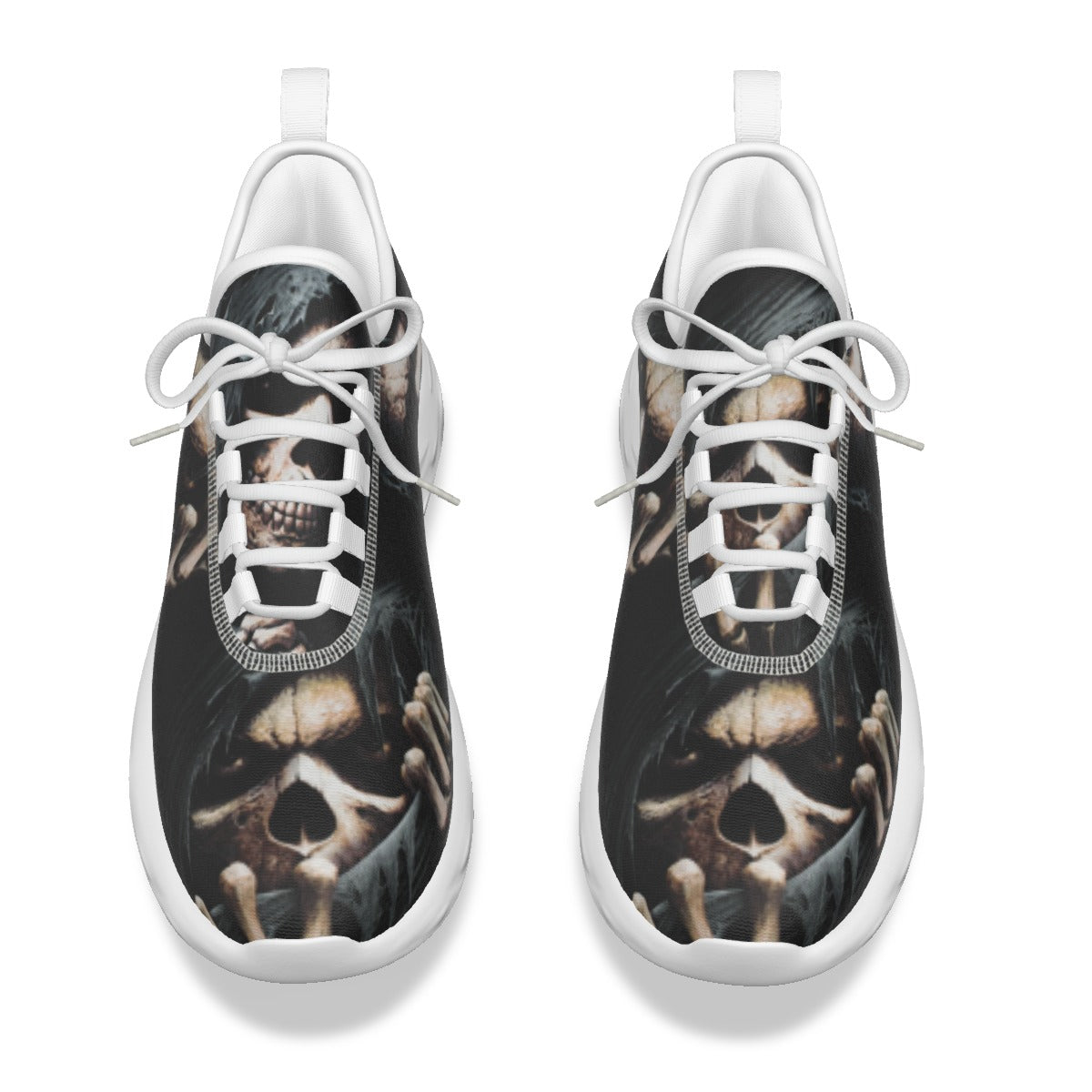 Gothic skull shoes for men