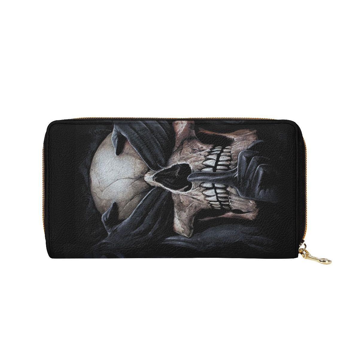 No see no hear no speak Mini Purse, gothic skull evils bag, skull wallet, halloween wallet