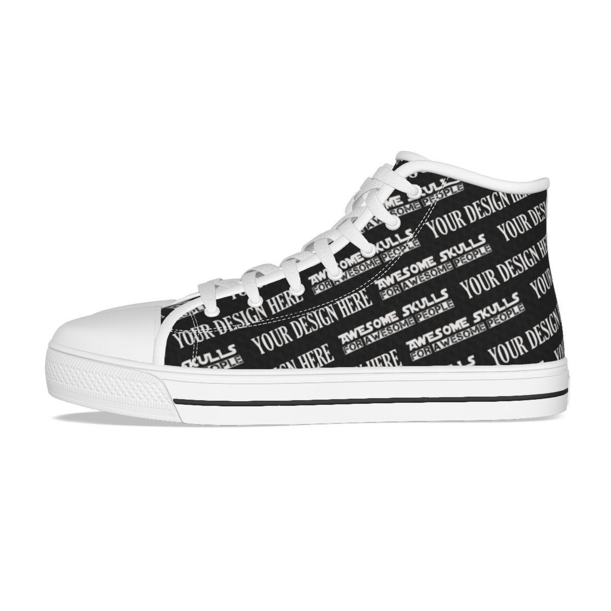 Custom Print on Demand POD Women's Canvas Shoes