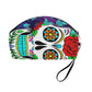 Sugar skull Day of the dead Curved Cosmetic Bags