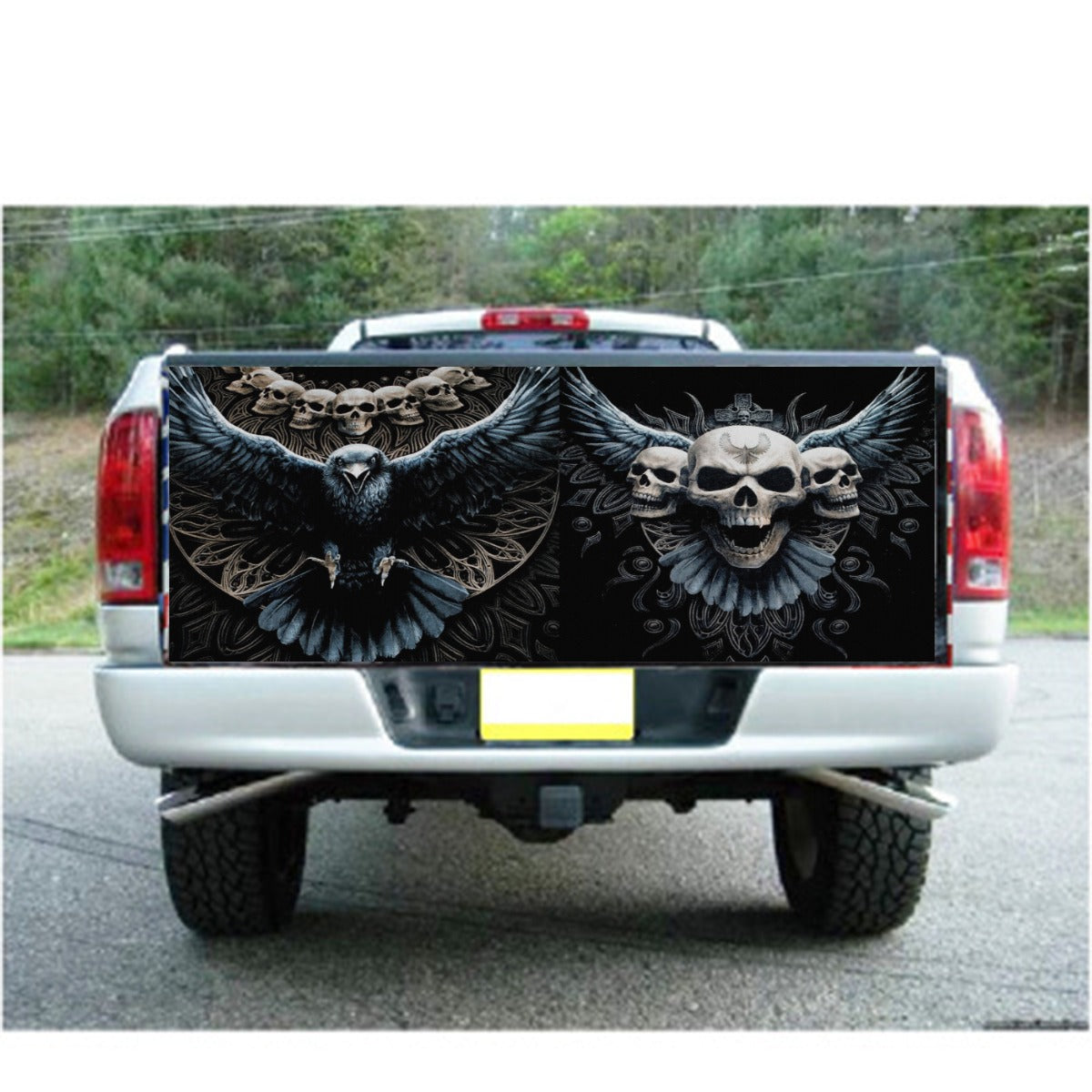 Gothic birdTruck Bed Decal