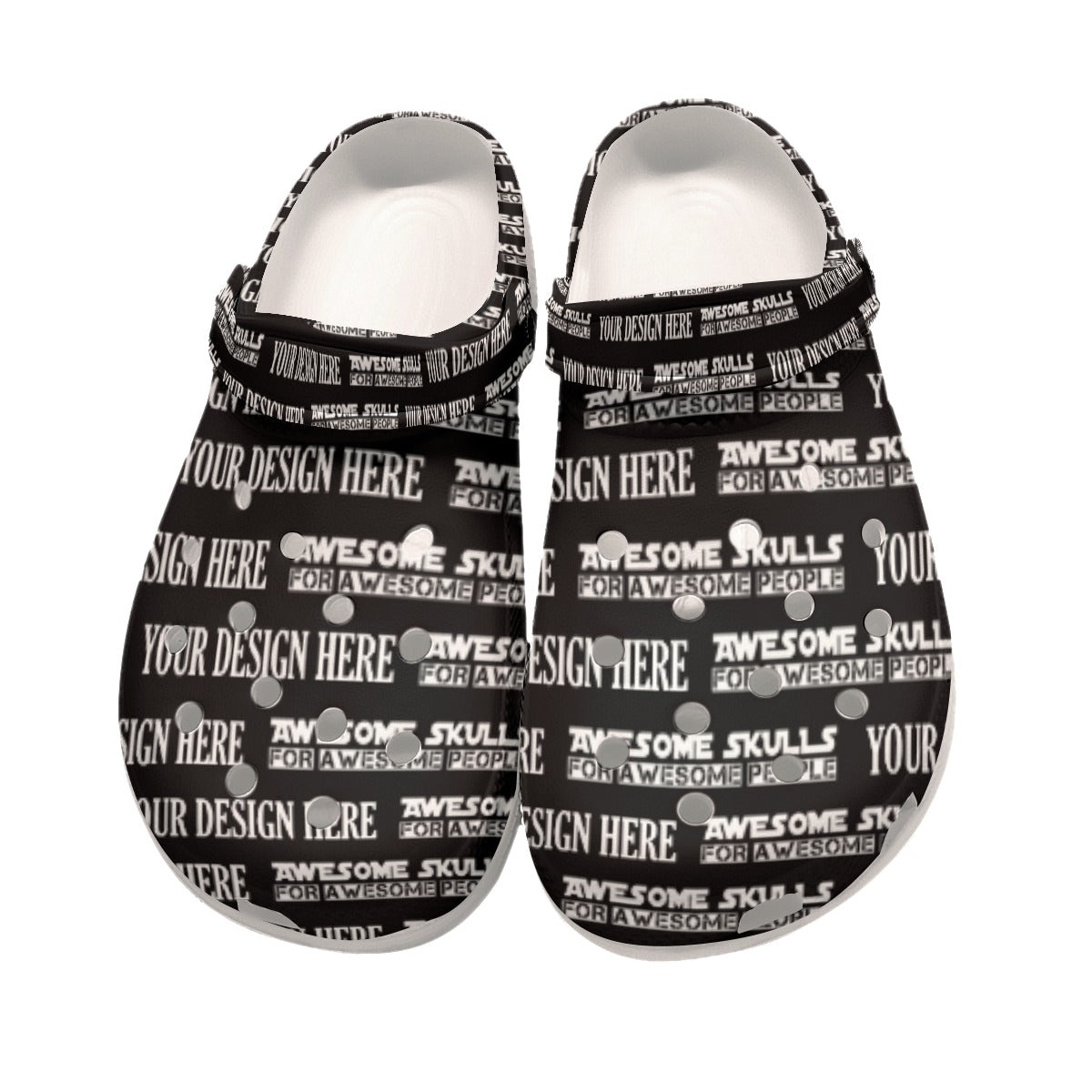 Custom Print on Demand POD Women's Classic Clogs