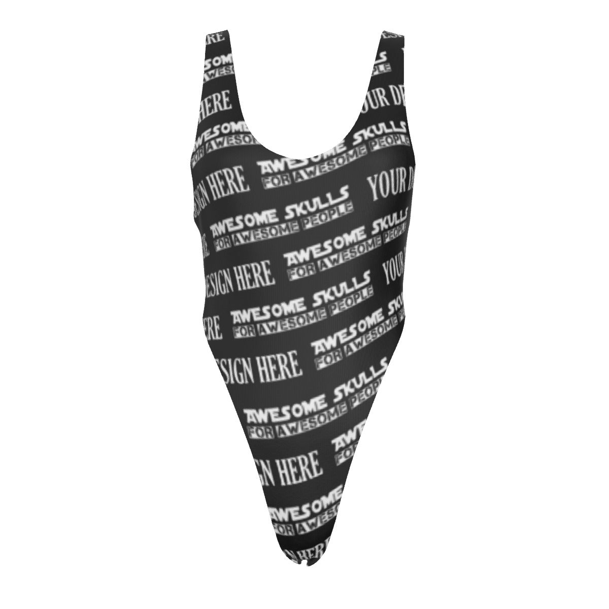 Custom Print on demand POD women's swimsuit One-piece Swimsuit
