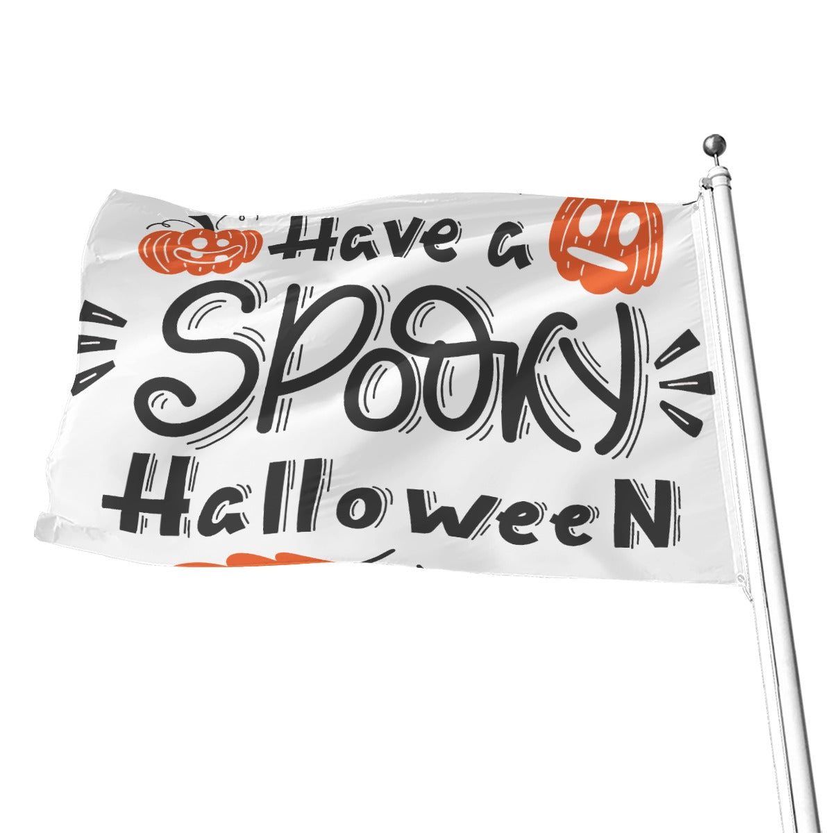 Have a Spoonky Halloween All-Over Print Flag