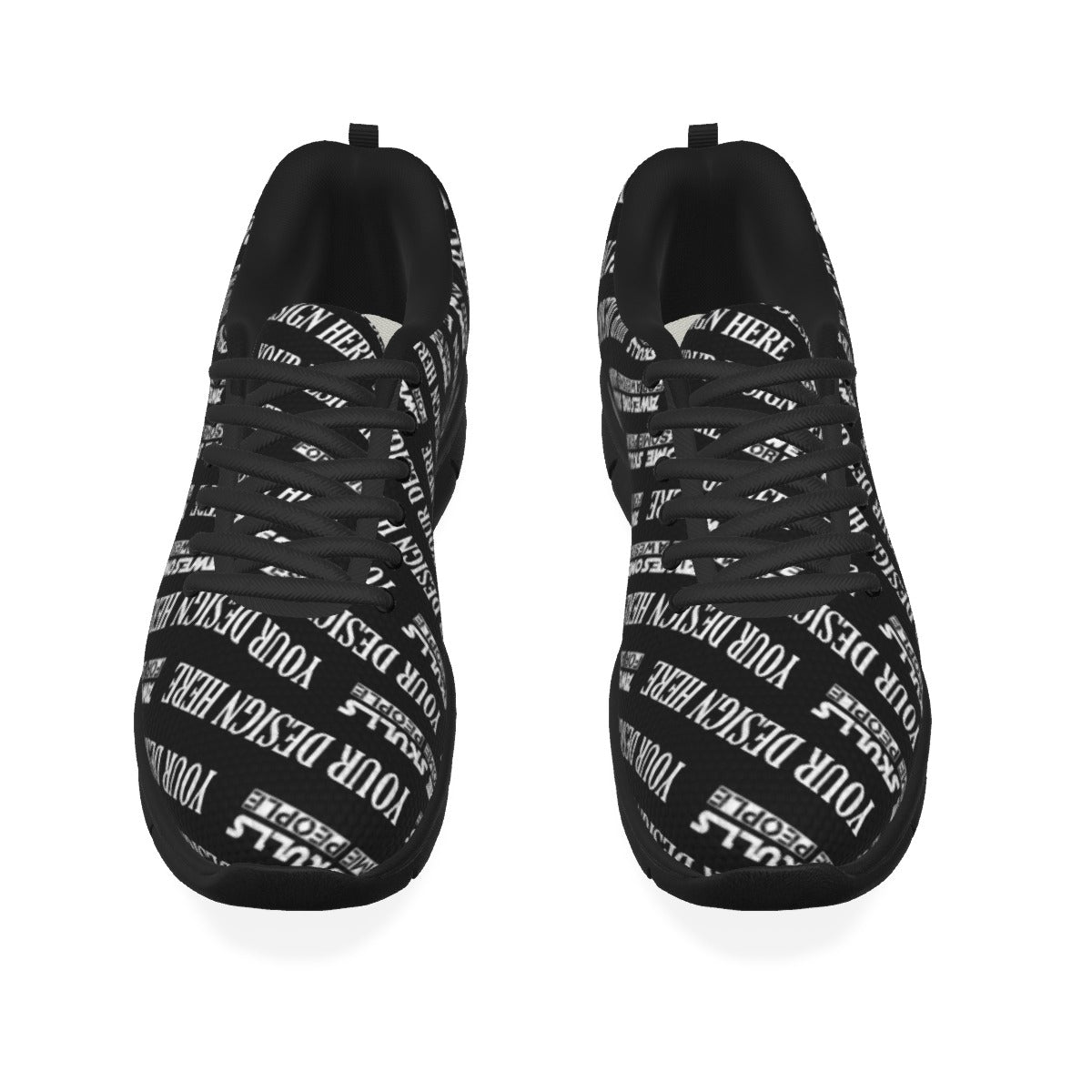 Custom Print on demand POD Women's Sports Shoes