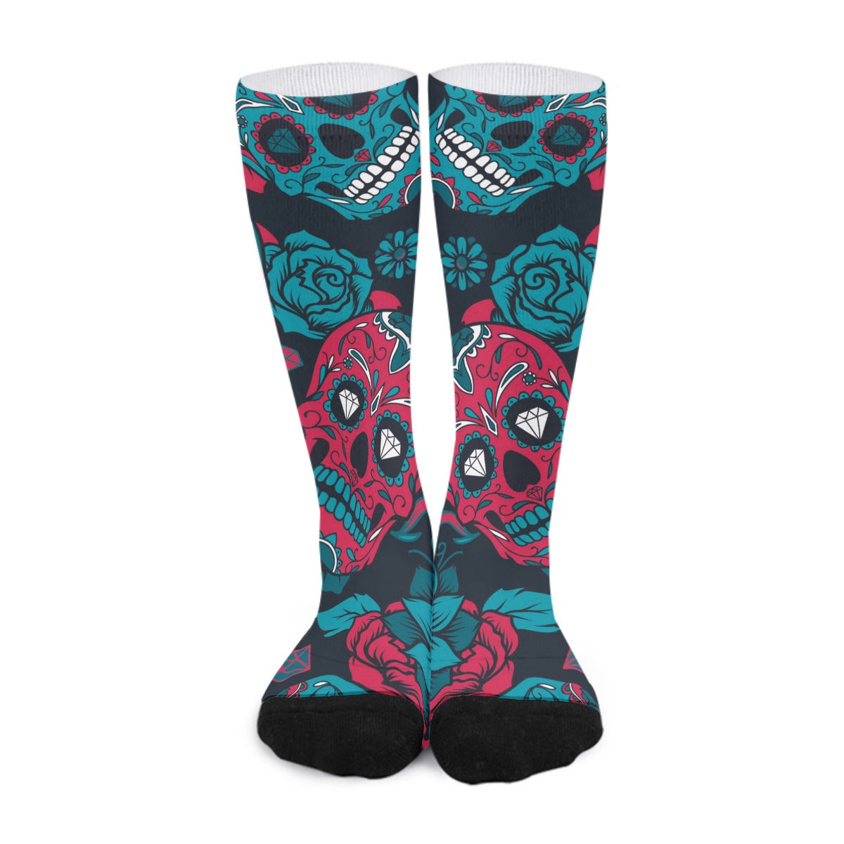Sugar skull All-Over Print Unisex Long Socks