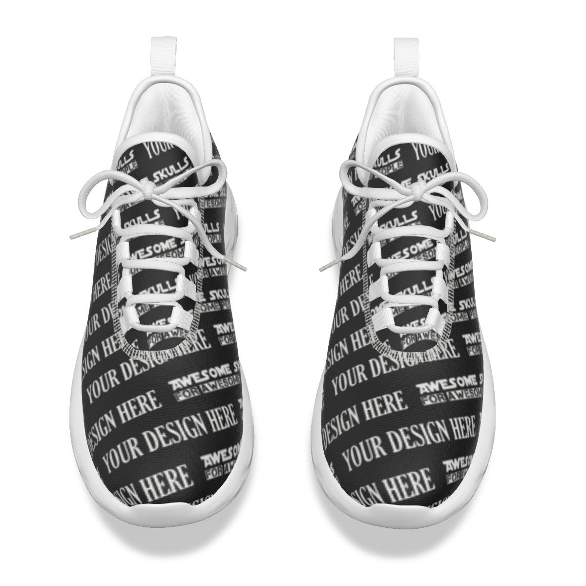 Custom Print on Demand POD Women's Light Sports Shoes