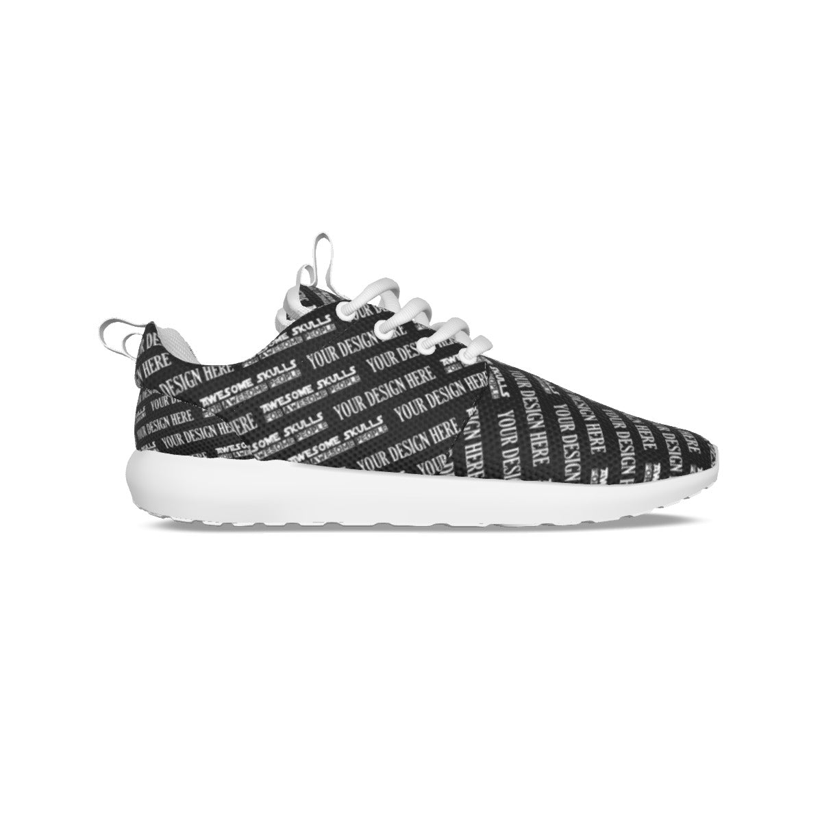 Custom Print on demand POD Women's Light Woven Running Shoes