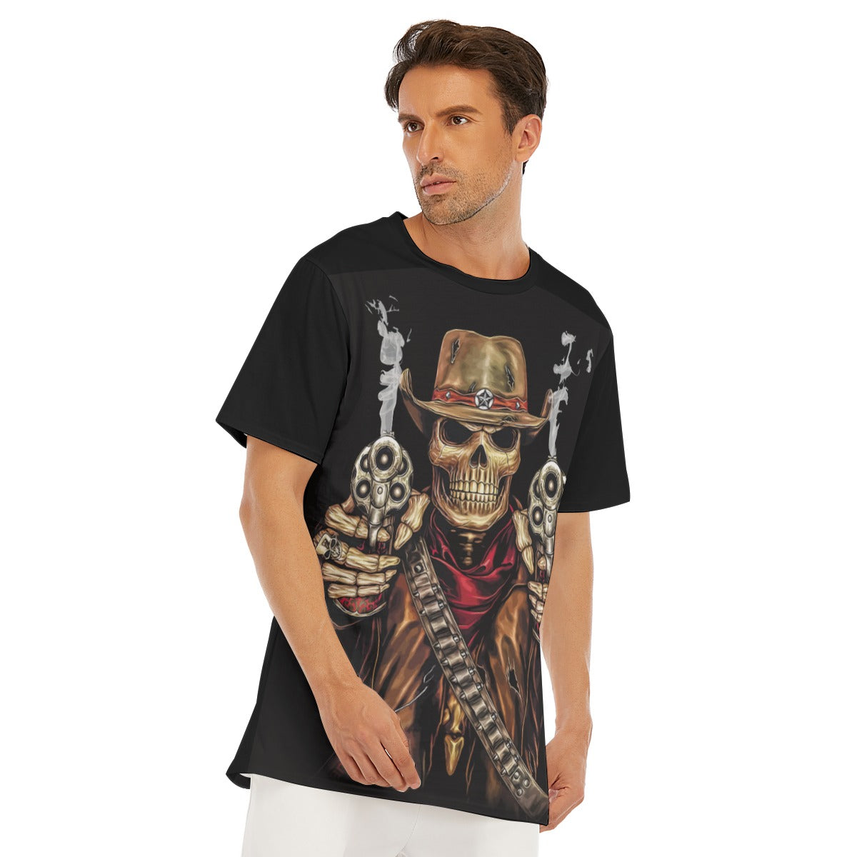 Gothic Grim reaper Men's O-Neck T-Shirt | Cotton