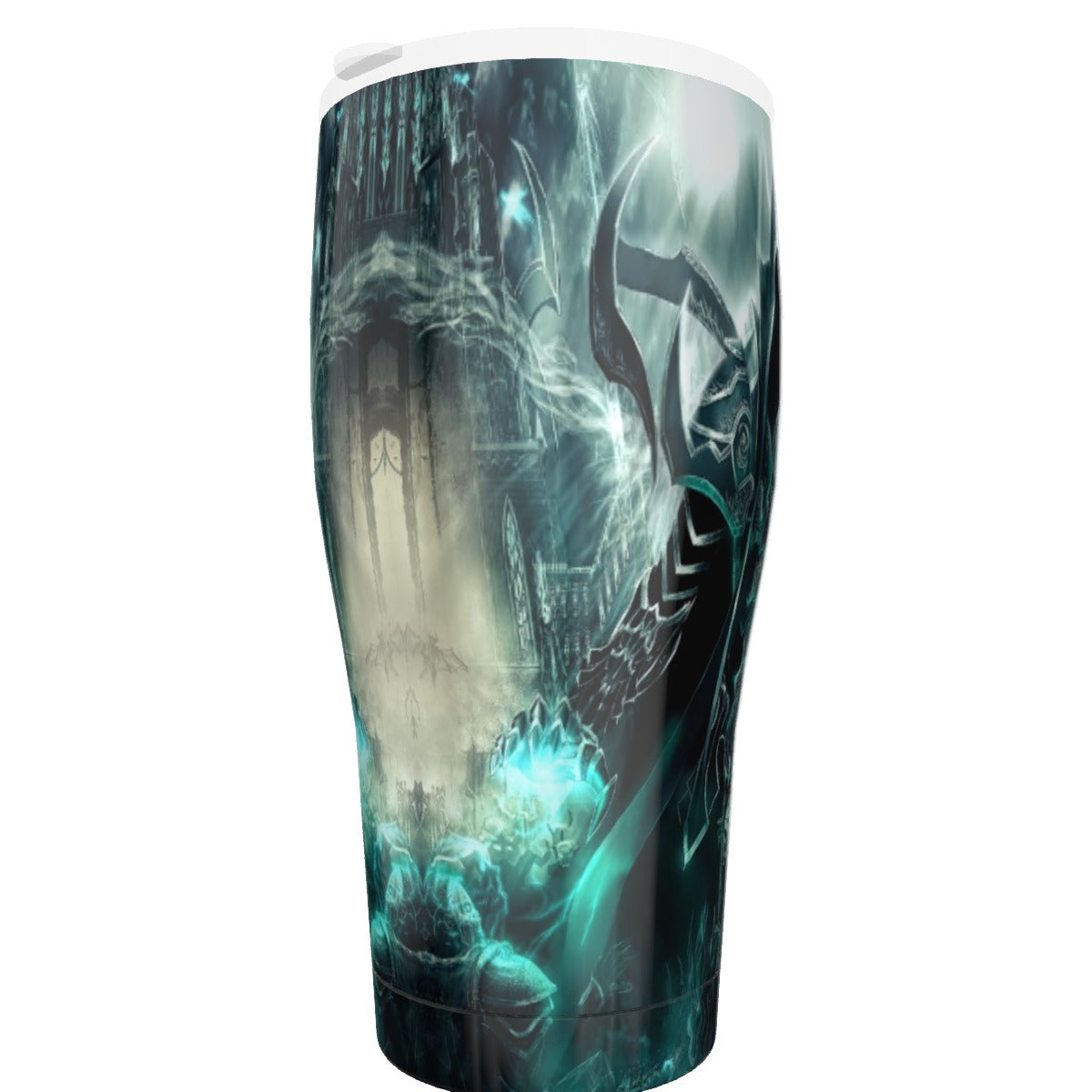 Gothic Grim reaper skeleton skull Tumbler 30oz