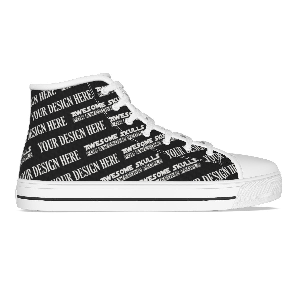 Custom Print on Demand POD Women's Canvas Shoes