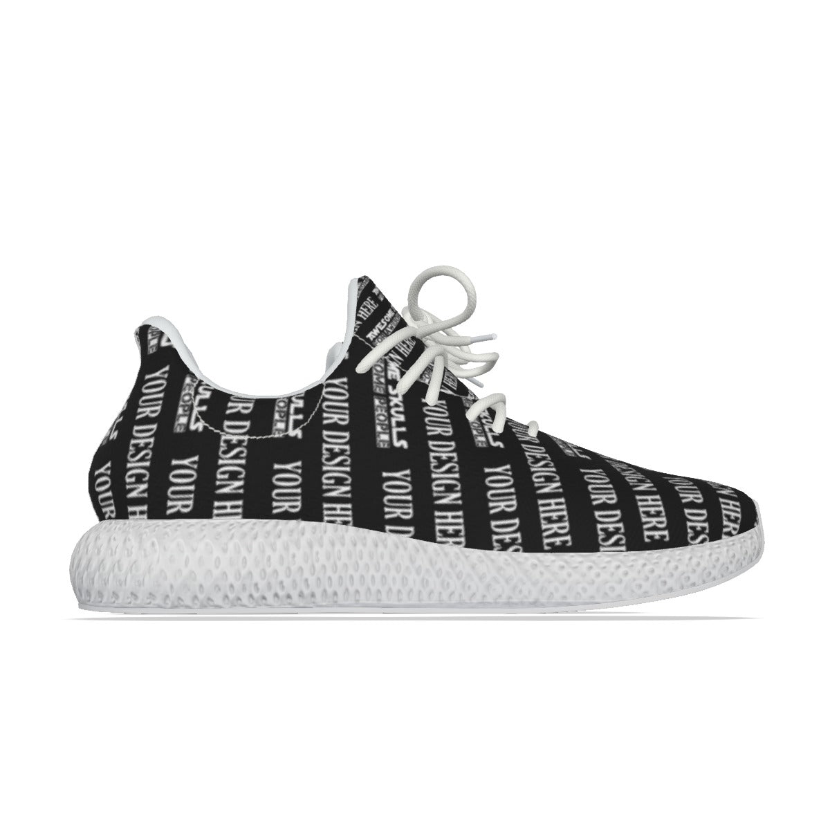 Custom Print on Demand POD Women's Flying Woven Sports Shoes