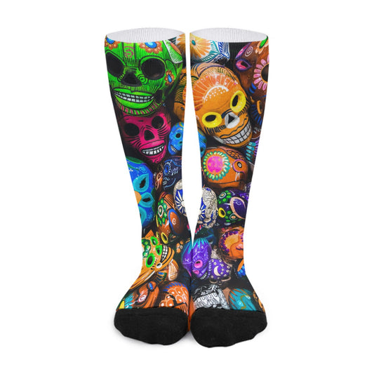 Sugar skull All-Over Print Unisex Long Socks