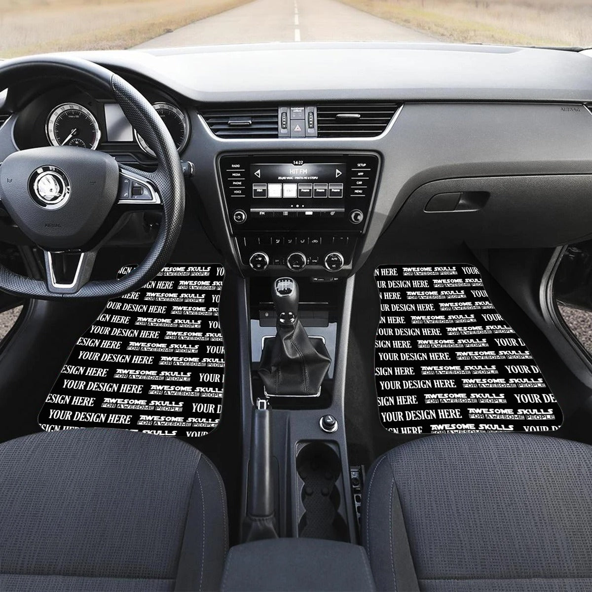 Custom - Mining Car Mats - Set 4 pcs car mats