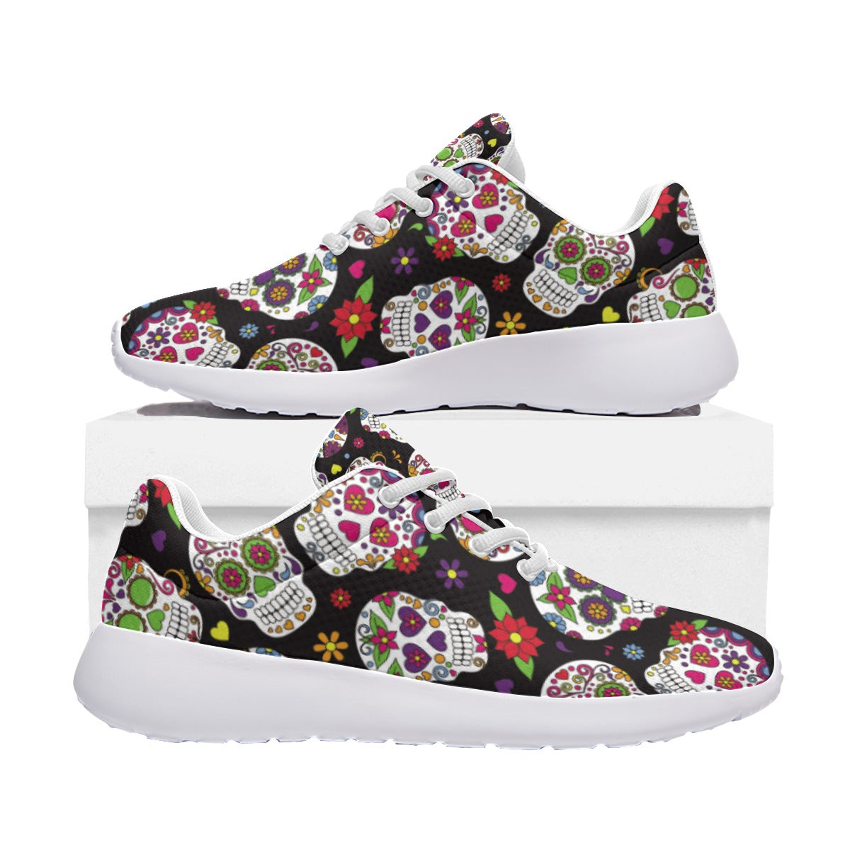 Sugar skull Day of the dead Women's Platform Sneakers