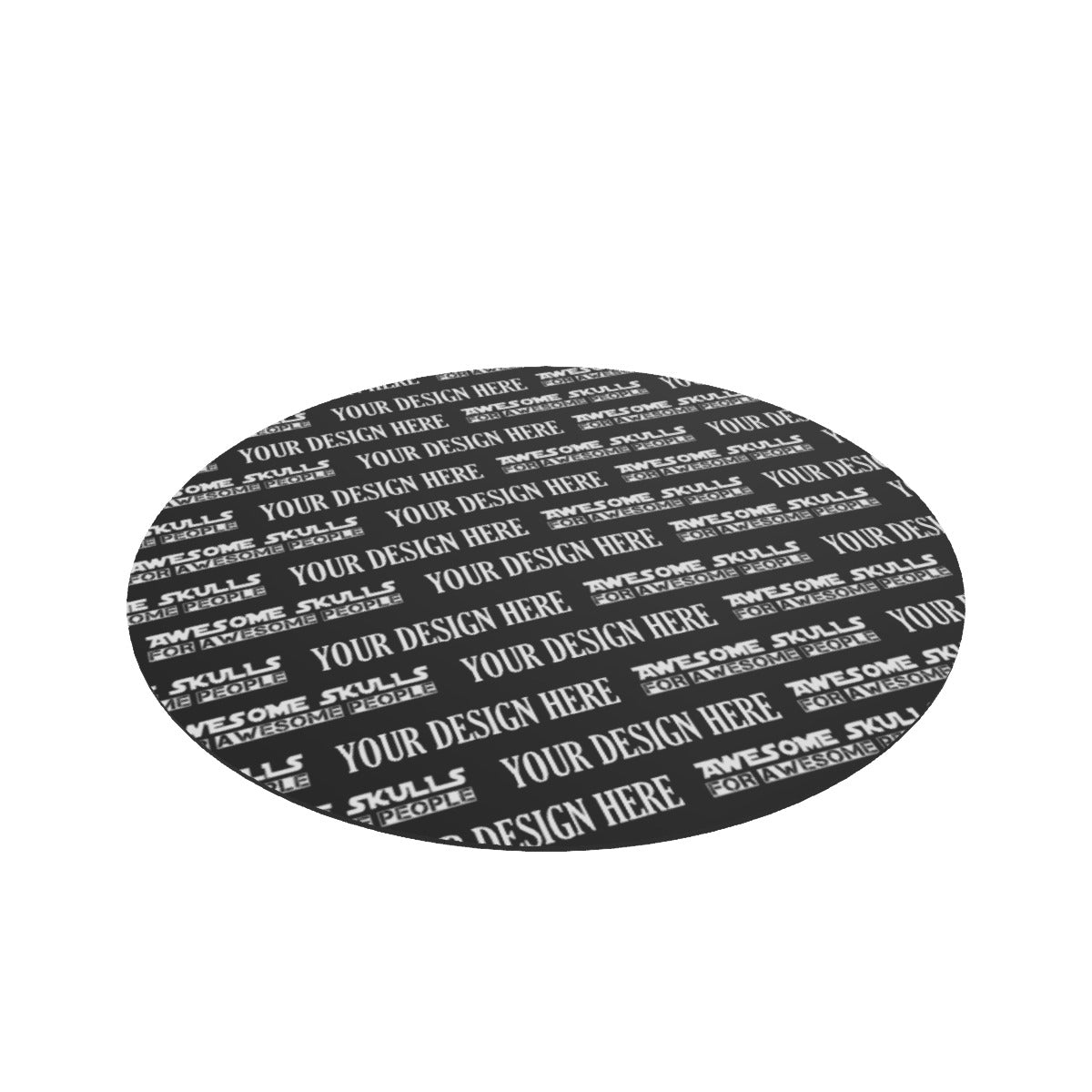 Custom Print on demand POD Round mouse pad