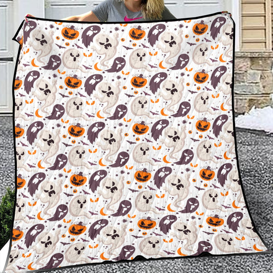 Halloween Ghost Spoonky Household Lightweight & Breathable Quilt