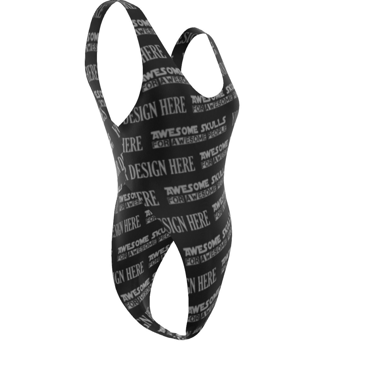 Custom Print on demand POD women's swimsuit One-piece Swimsuit