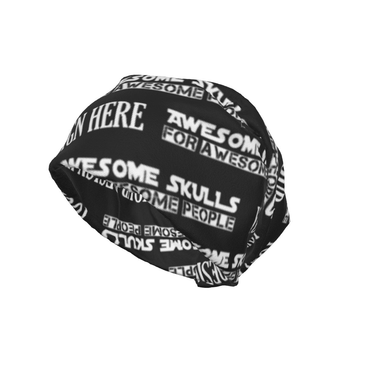 Custom All-Over Print Unisex Beanie Hat, Print on demand POD beanie hat