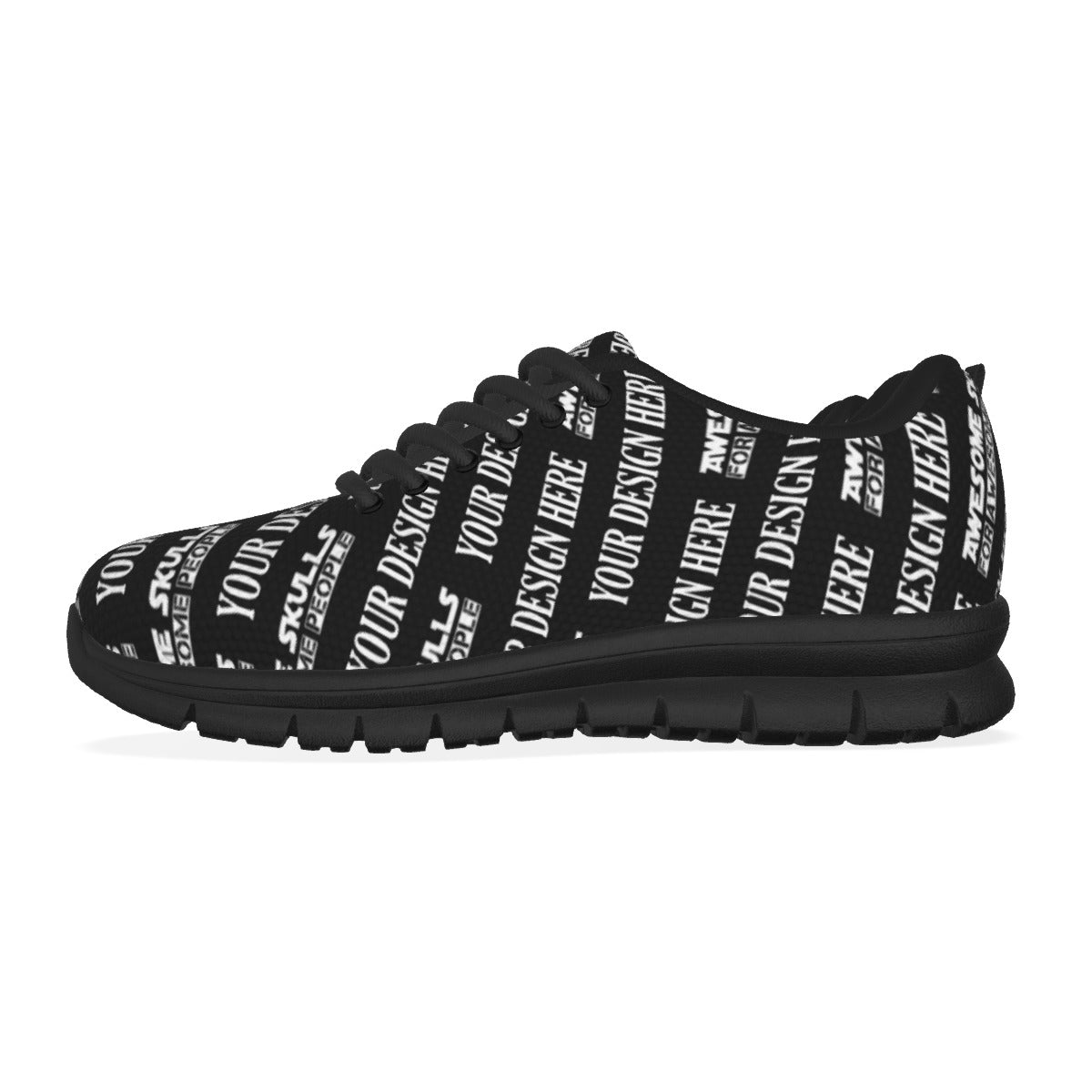 Custom Print on demand POD Women's Sports Shoes