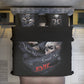 No see no hear no speak evils Four-piece Duvet Cover Set, Gothic skull bedding set
