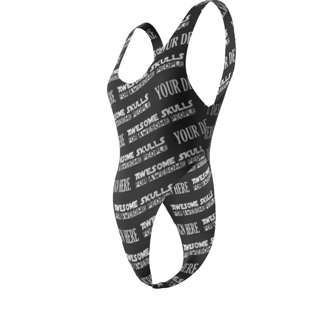 Custom Print on demand POD women's swimsuit One-piece Swimsuit