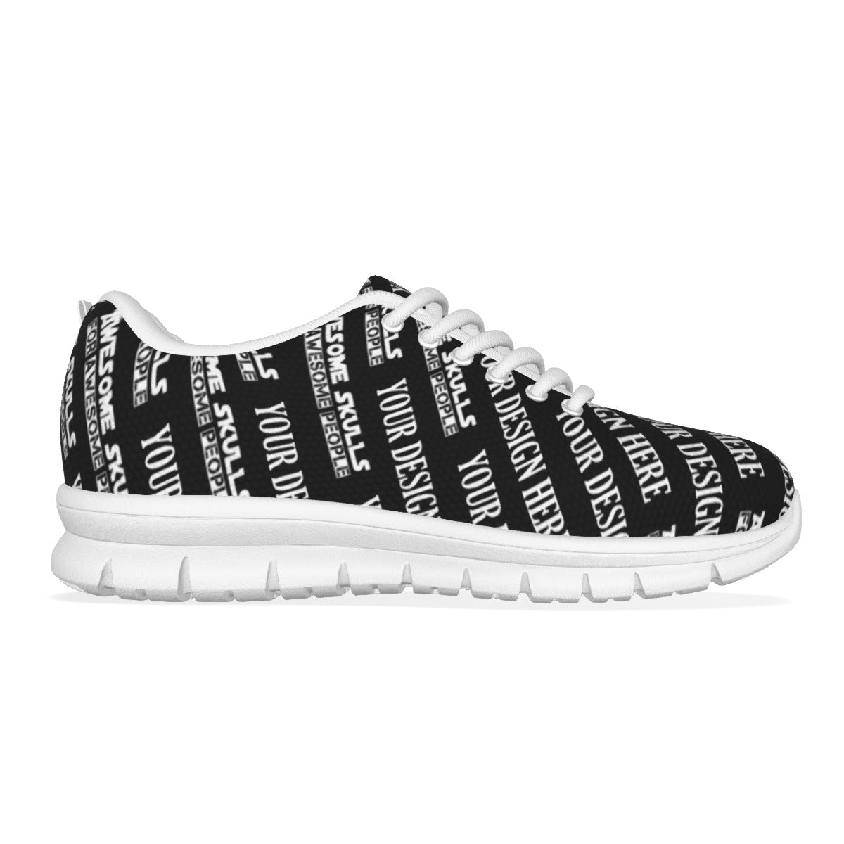 Custom Print on demand POD Women's Sports Shoes