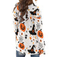 Gothic Halloween party Women's Cardigan With Long Sleeve