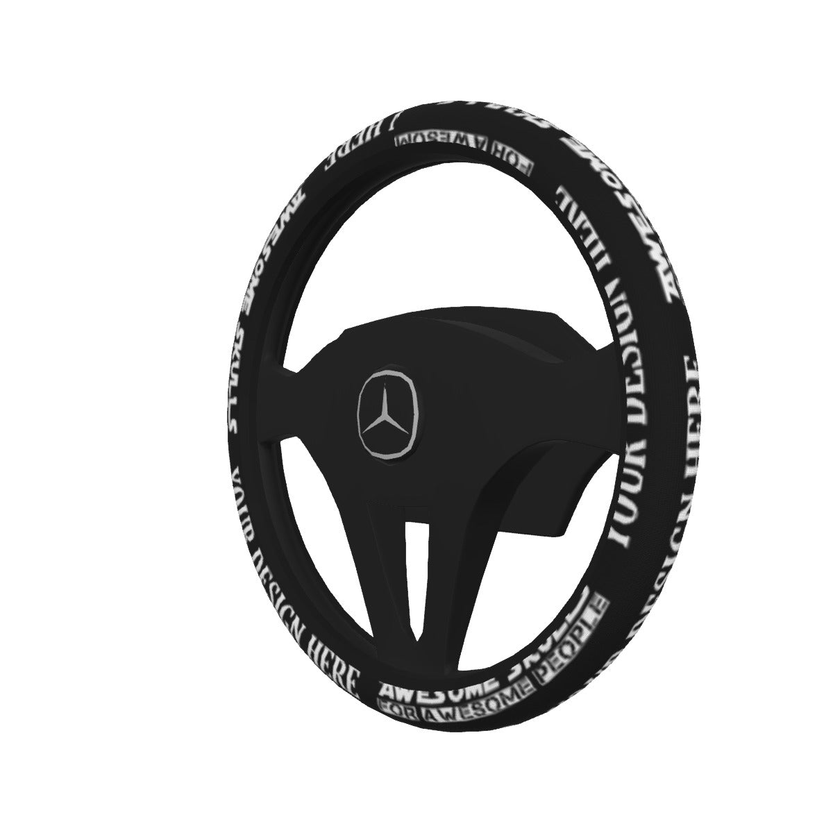 Custom - All-over Print Steering Wheel Cover