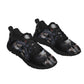 Evils skull no see no hear no speak Women's Sports Shoes With Black Sole