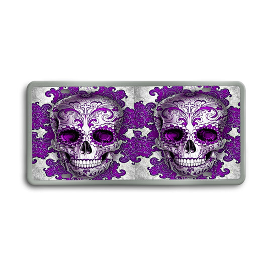 Dia de los muertos skull Vintage License Plate Decoration Painting