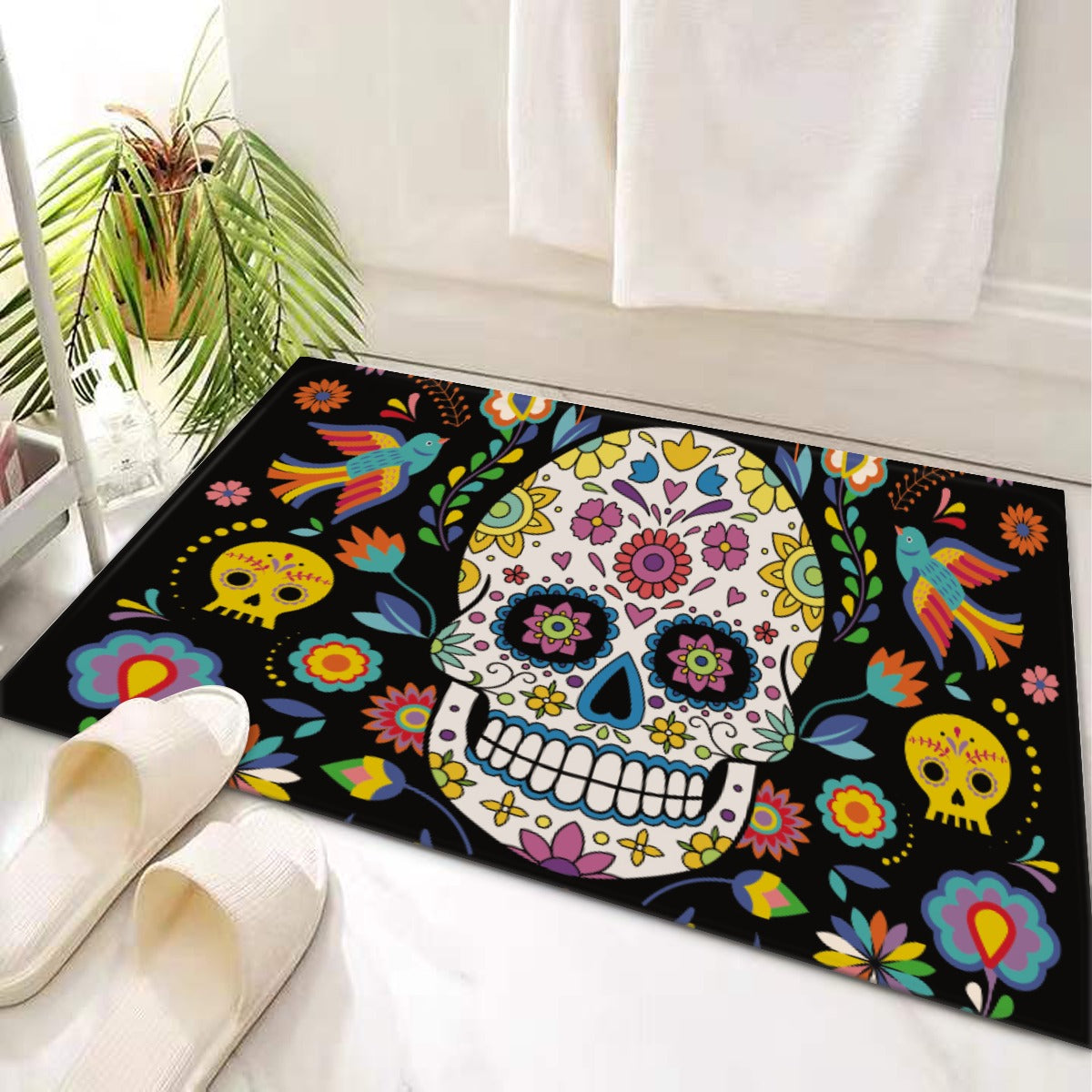 Sugar skull Door Mat