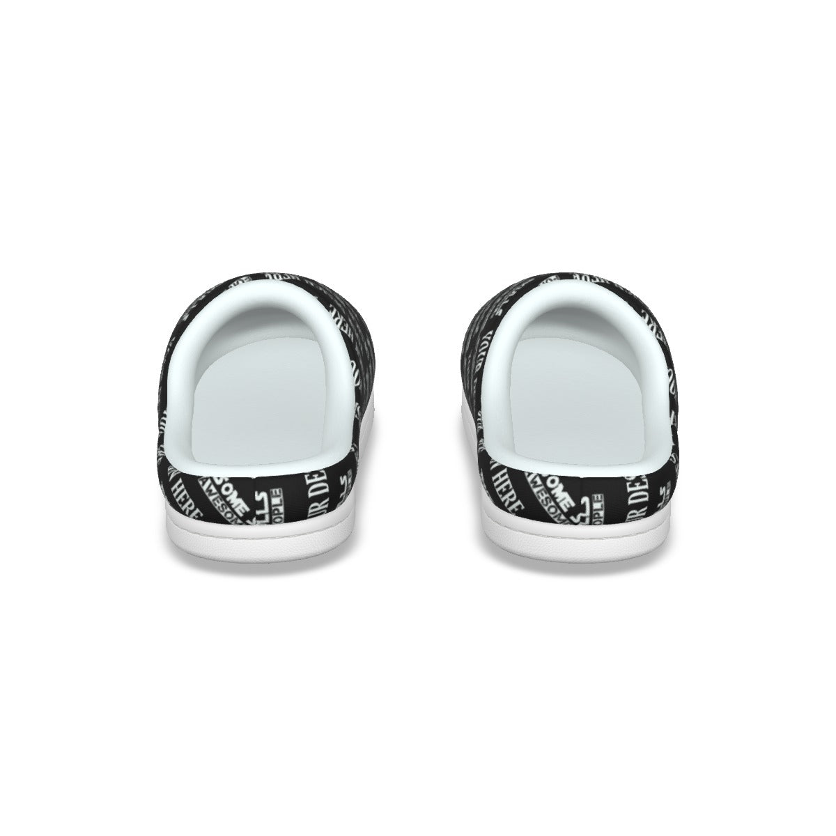 Custom Print on Demand POD Women's Plush Slippers