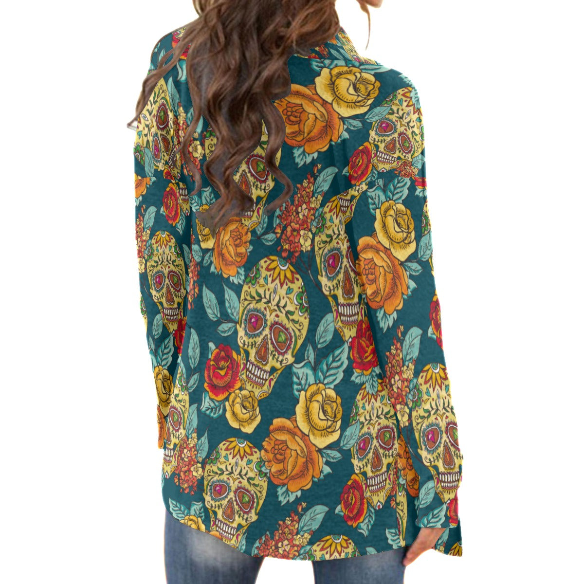 Day of the dead Women's Cardigan With Long Sleeve